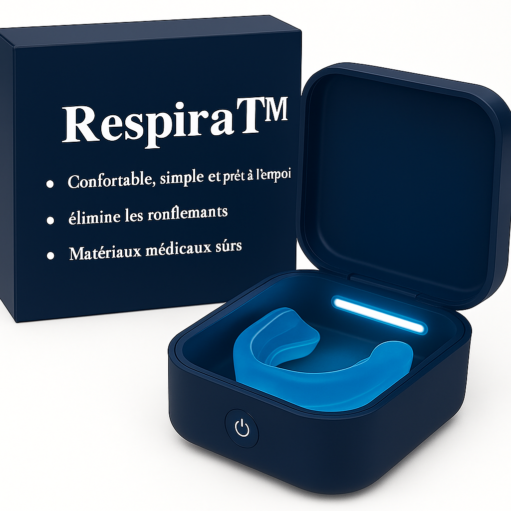 Respira™- Embout buccal anti-ronflement