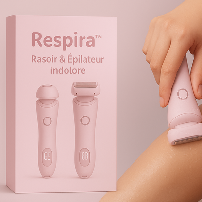 Respira™ - Rasoir & Épilateur indolore